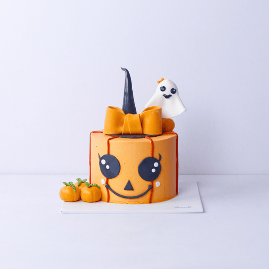 Halloween Pumpkin Cake - Borsalle