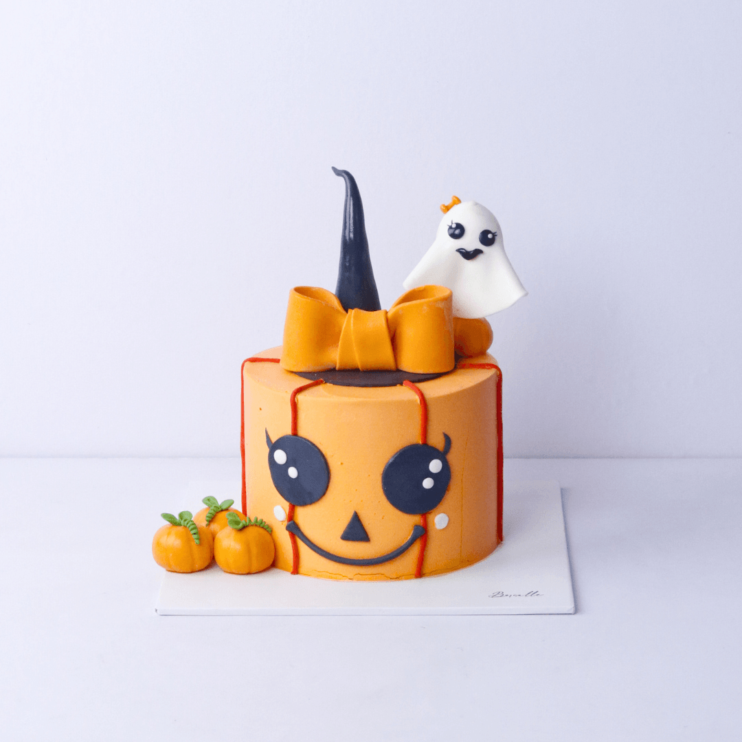 Halloween Pumpkin Cake - Borsalle