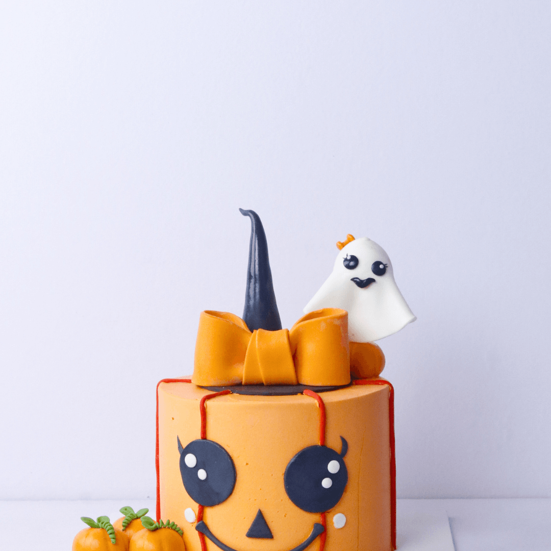 Halloween Pumpkin Cake - Borsalle