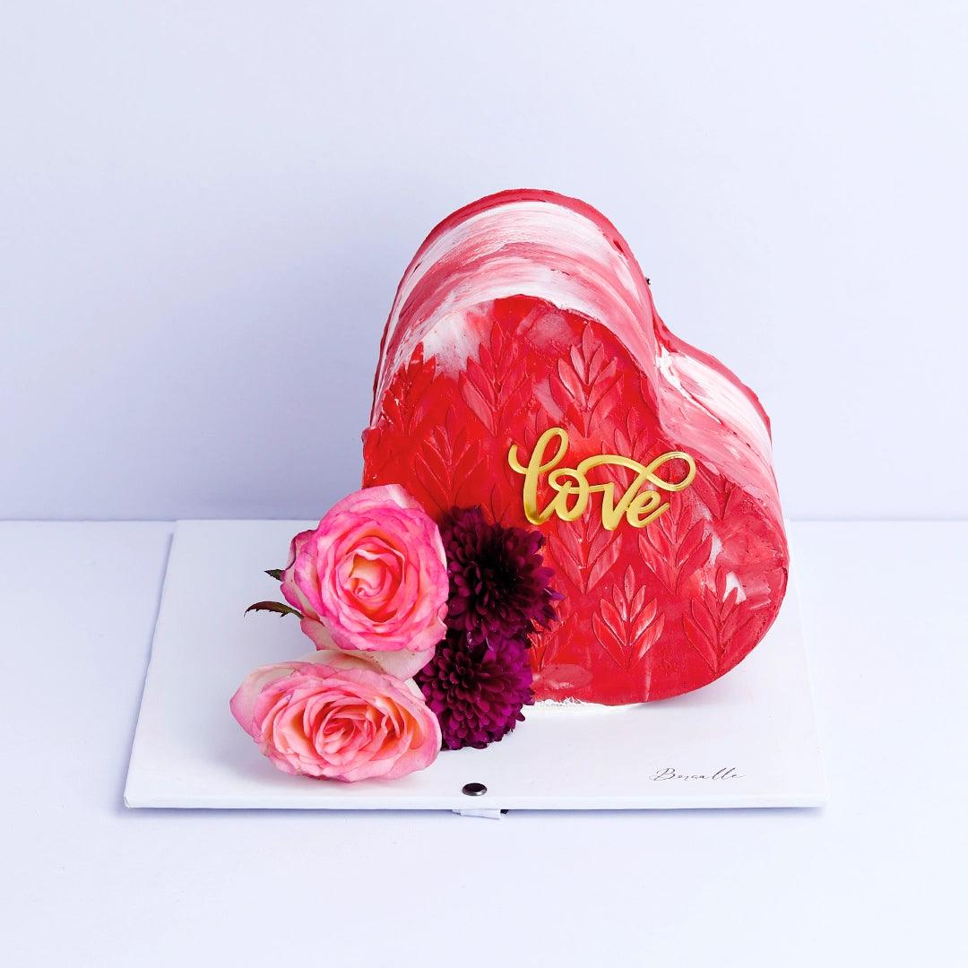 Hearts Valentine Cake - Borsalle