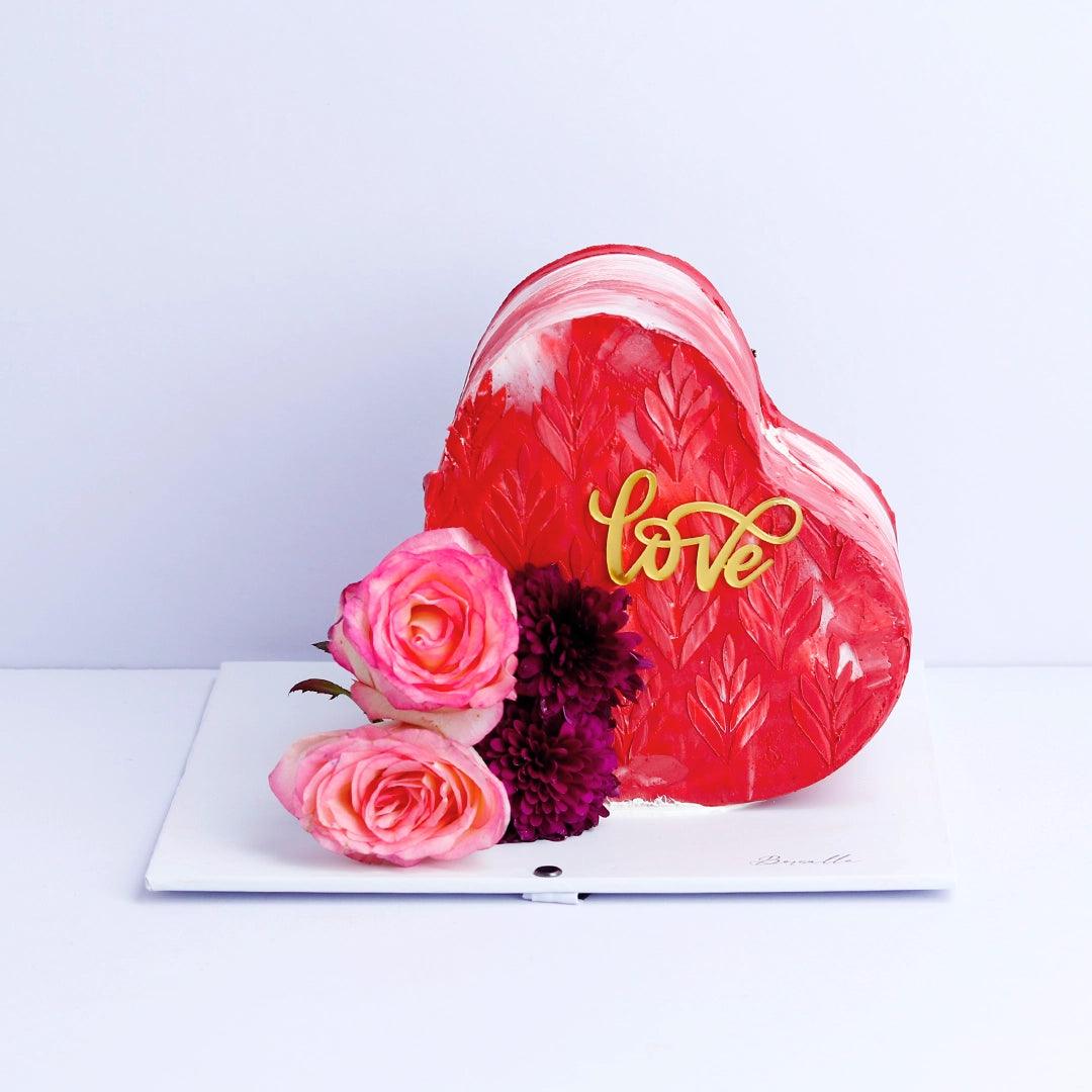 Hearts Valentine Cake - Borsalle