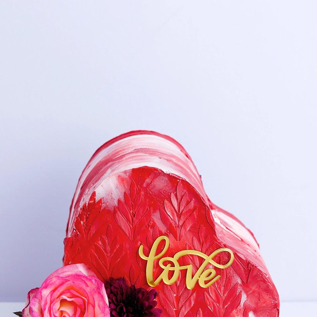 Hearts Valentine Cake - Borsalle