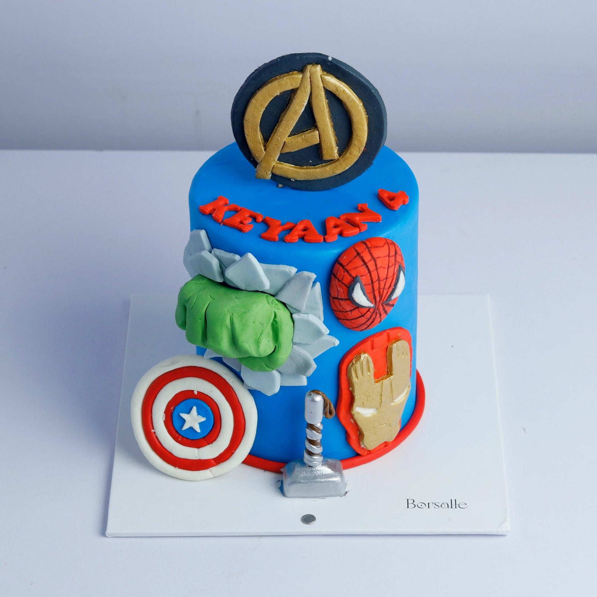 Heroic Marvel Cake - Borsalle