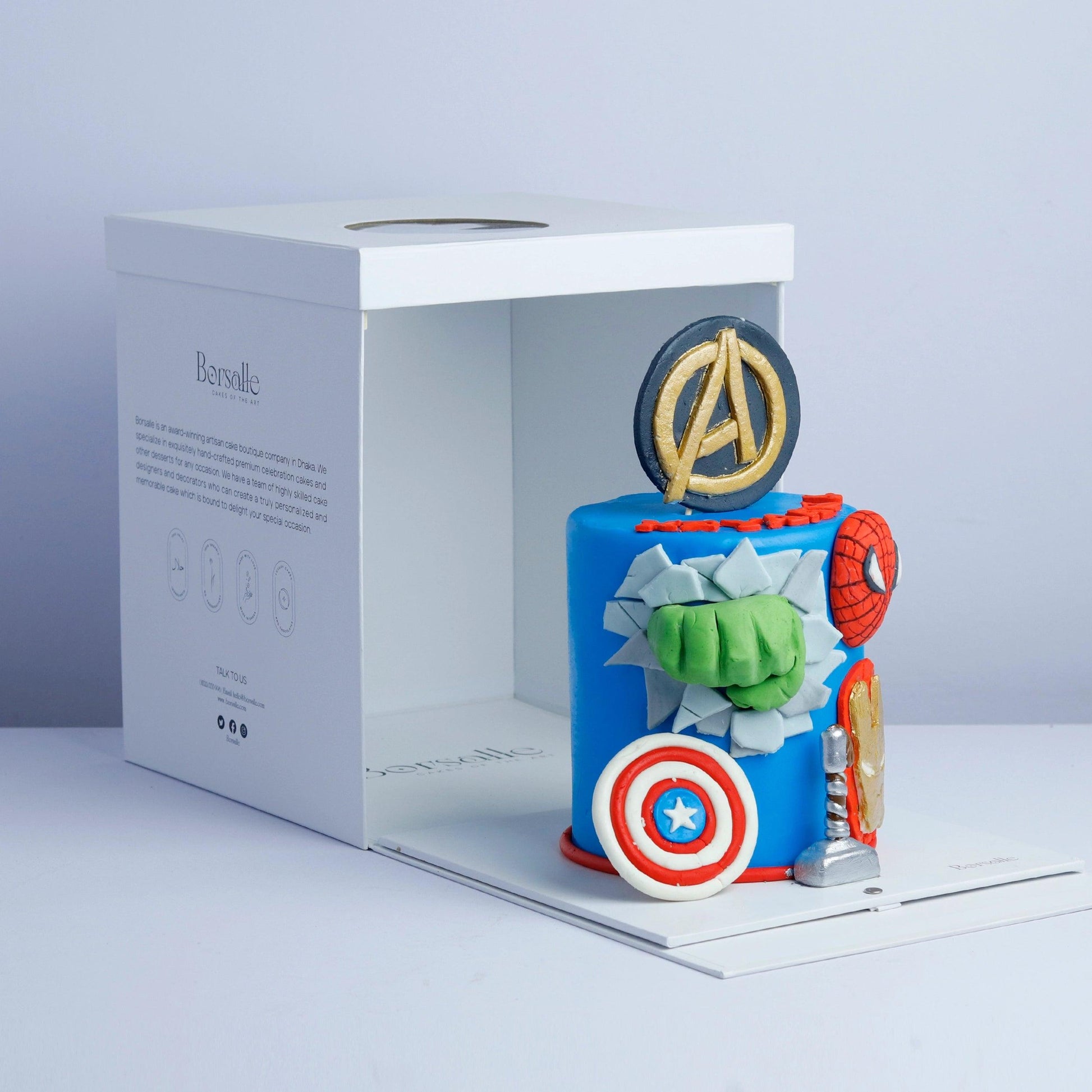 Heroic Marvel Cake - Borsalle