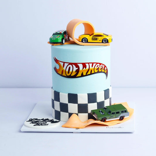 Hot Wheel Speedway Cake - Borsalle