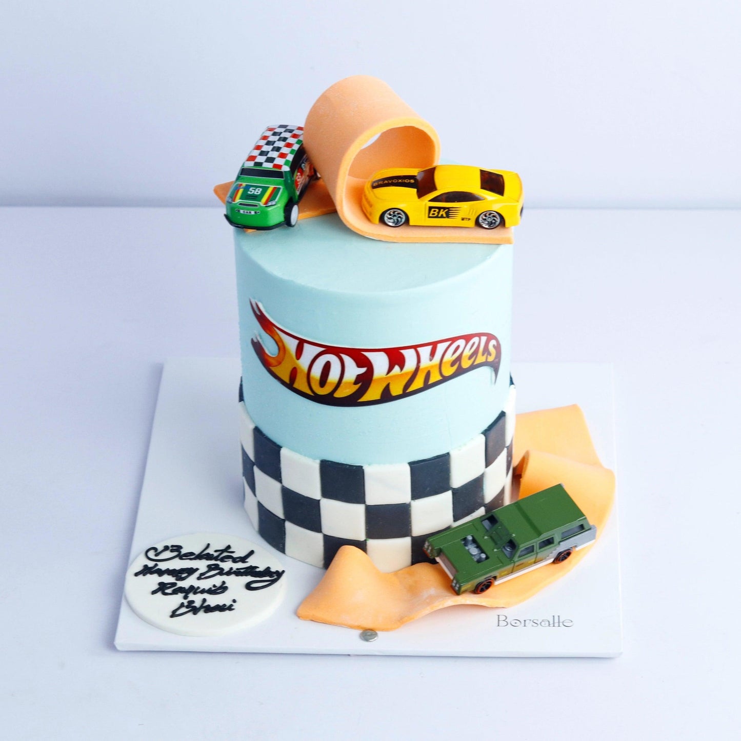 Hot Wheel Speedway Cake - Borsalle