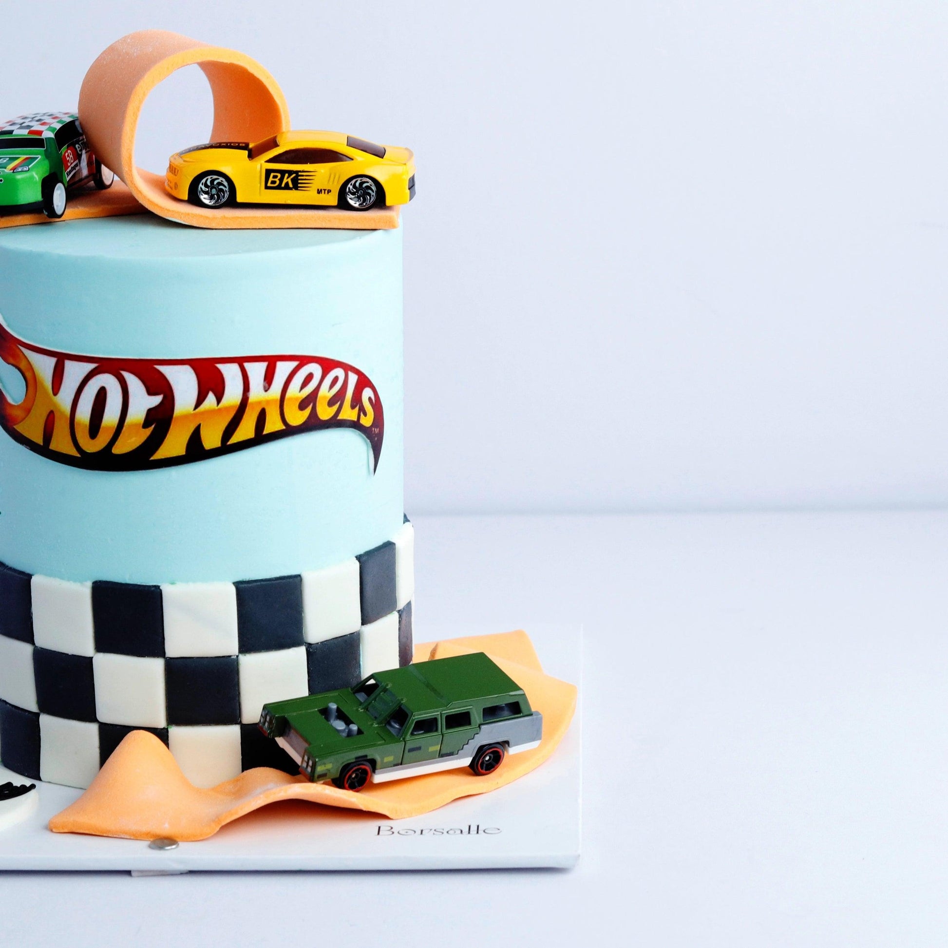 Hot Wheel Speedway Cake - Borsalle