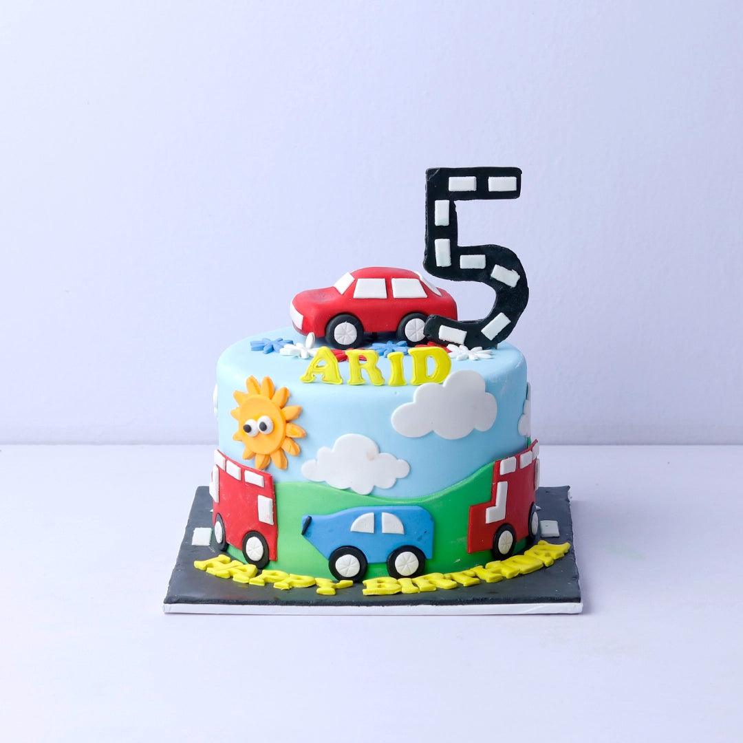 Hot Wheel Theme Cake - Borsalle