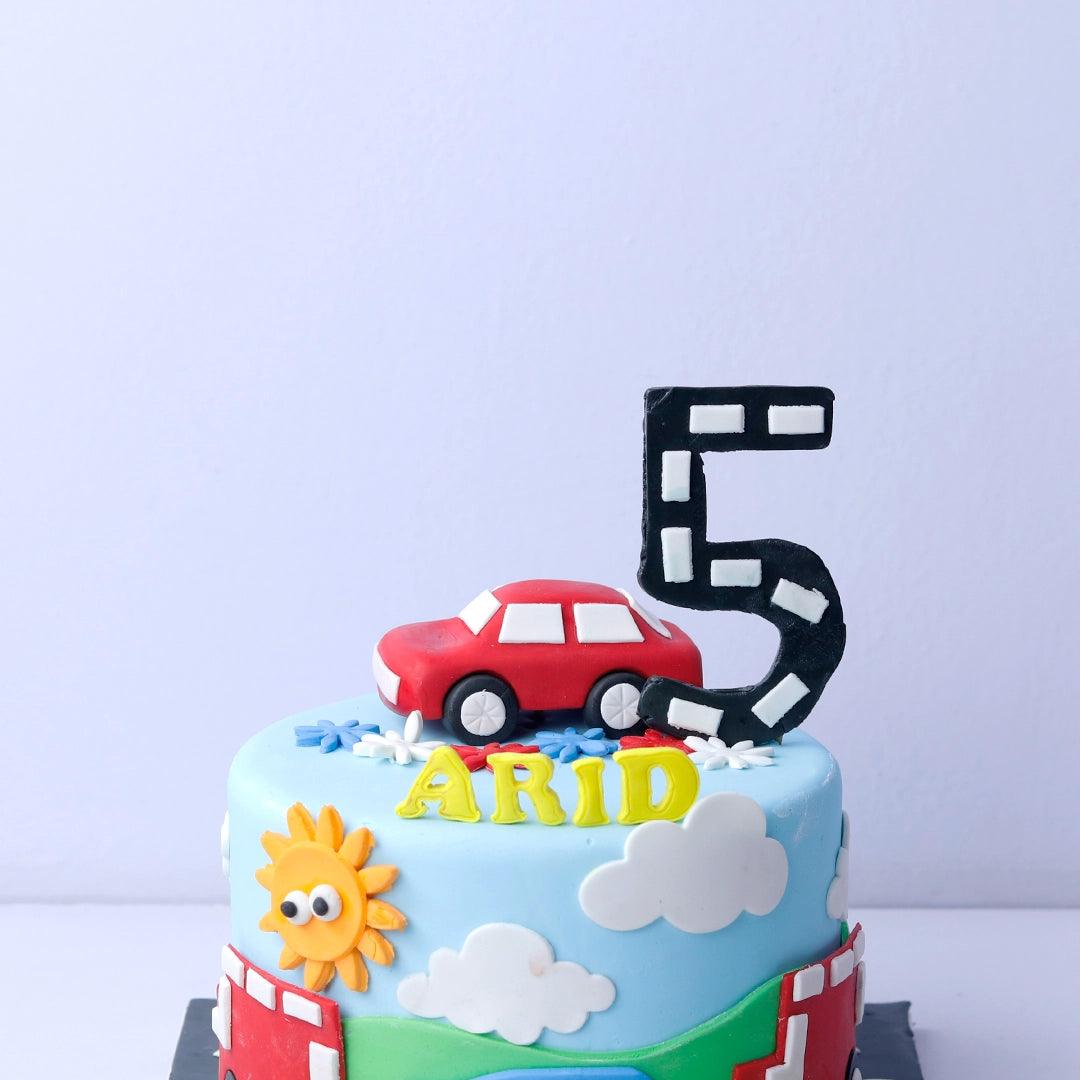 Hot Wheel Theme Cake - Borsalle