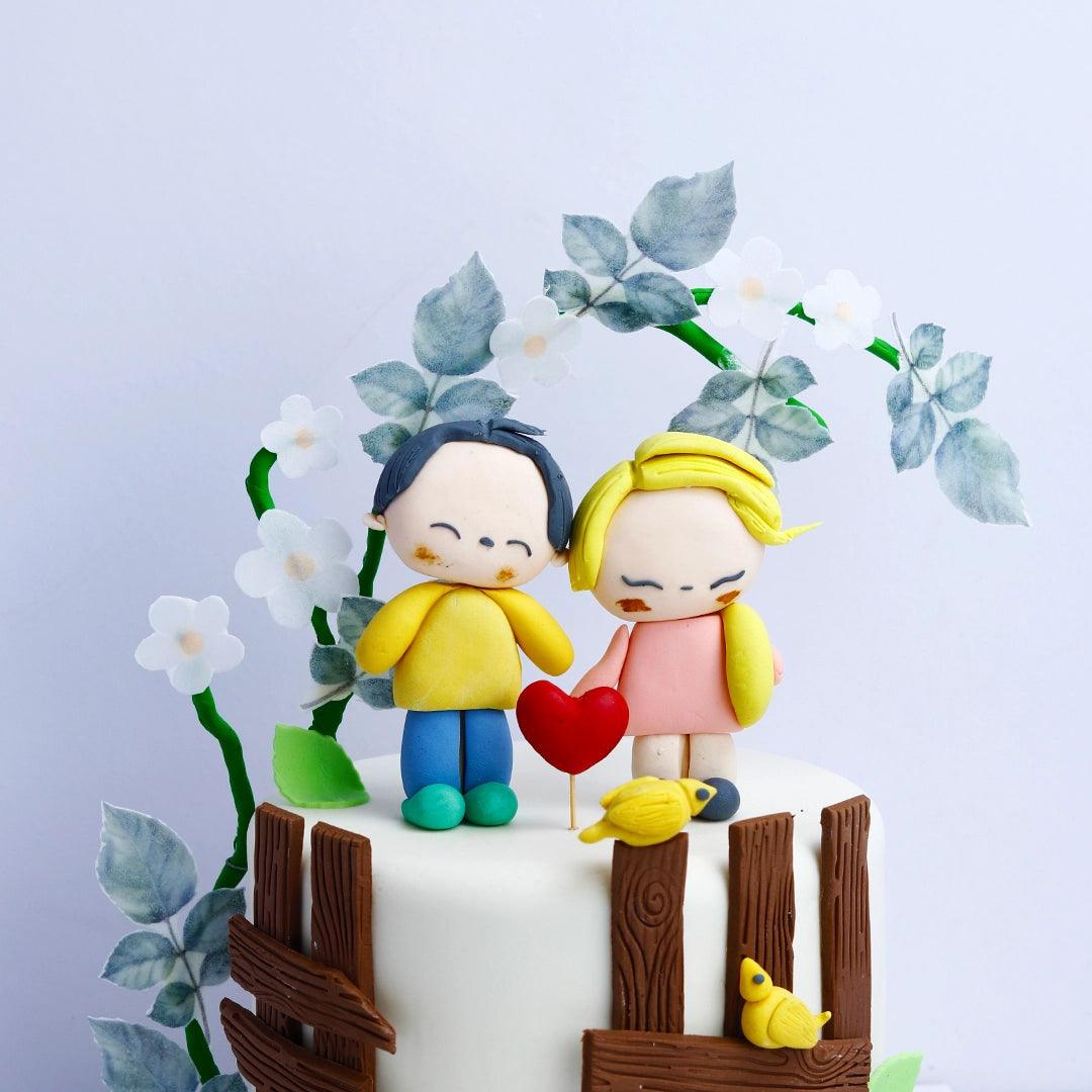 In My Heart Couple Cake - Borsalle