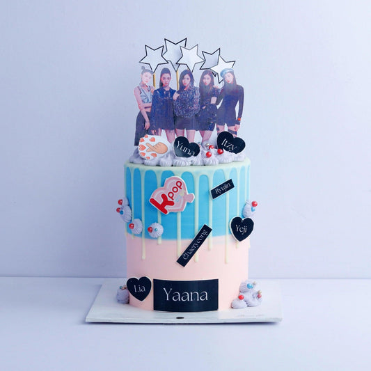 K pop - ITZy Theme Cake - Borsalle