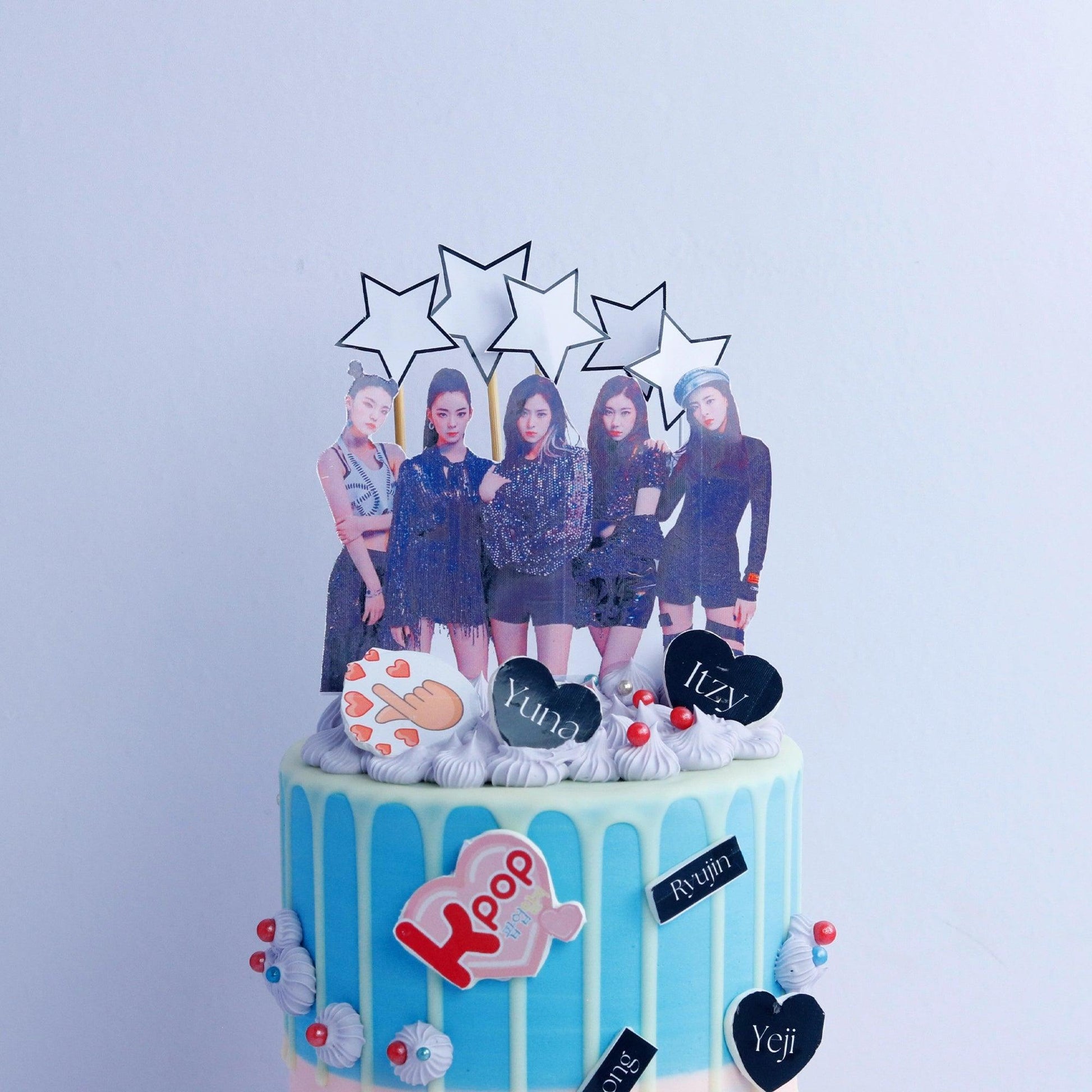 K pop - ITZy Theme Cake - Borsalle