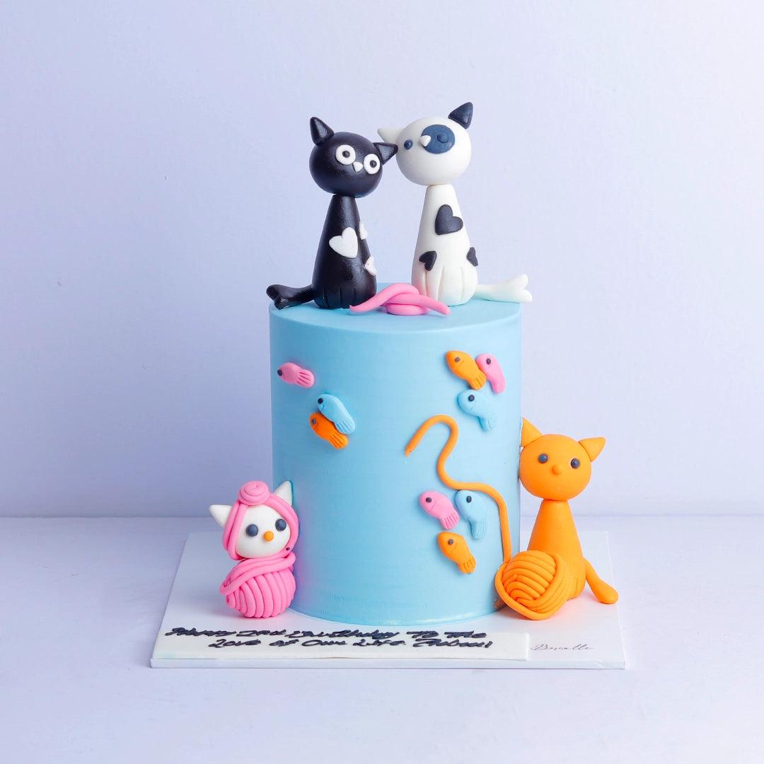 Kitty Birthday Cake - Borsalle