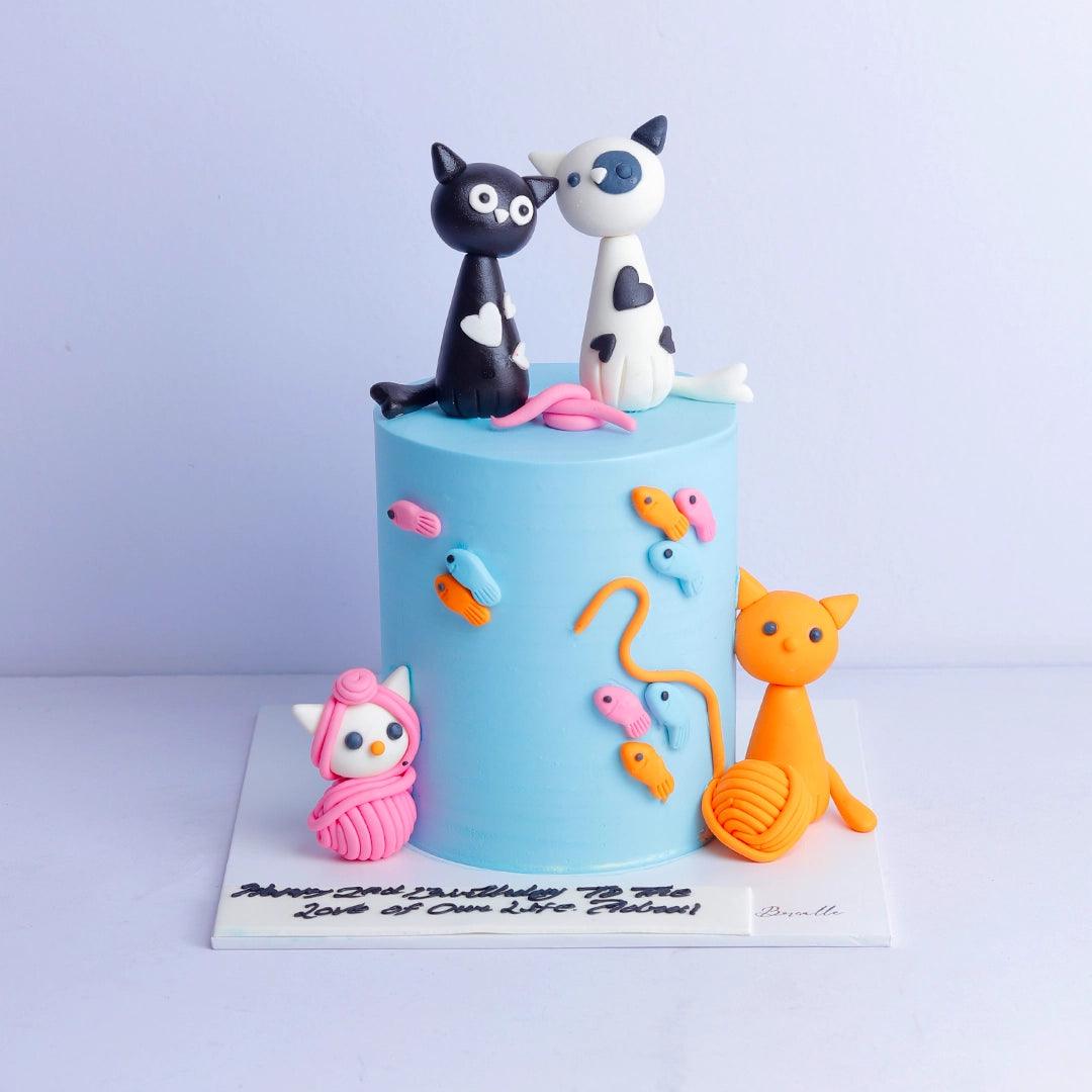 Kitty Birthday Cake - Borsalle