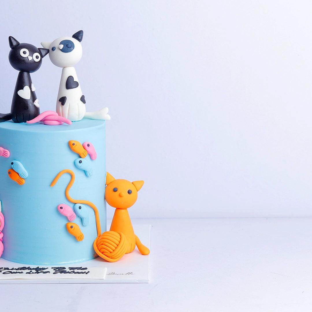 Kitty Birthday Cake - Borsalle