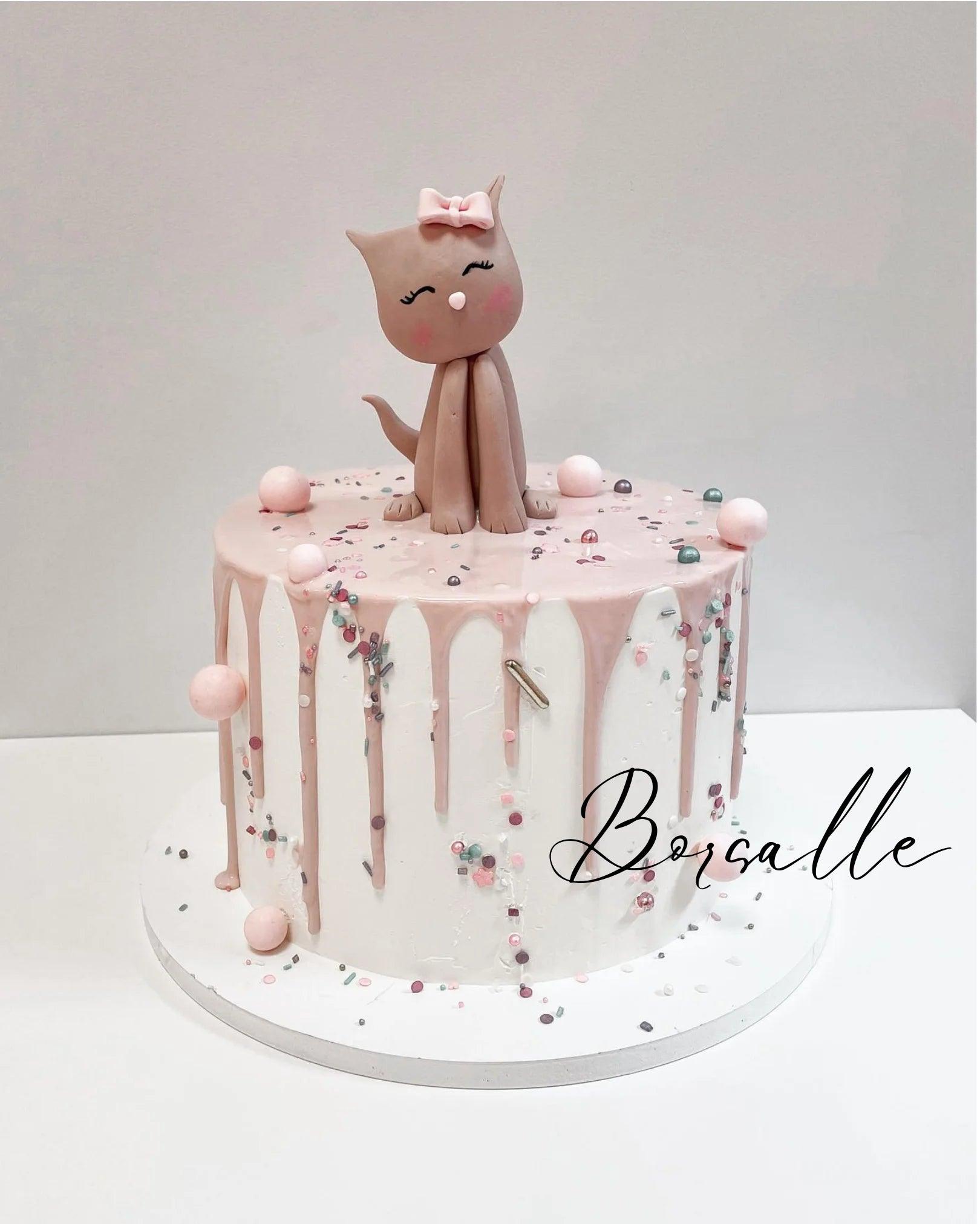 Kitty Birthday Cake - Borsalle