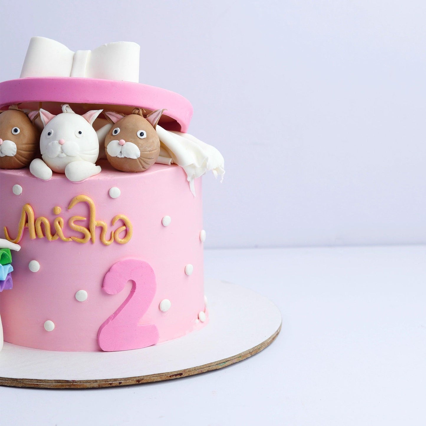 Kitty Cat Theme Cake - Borsalle