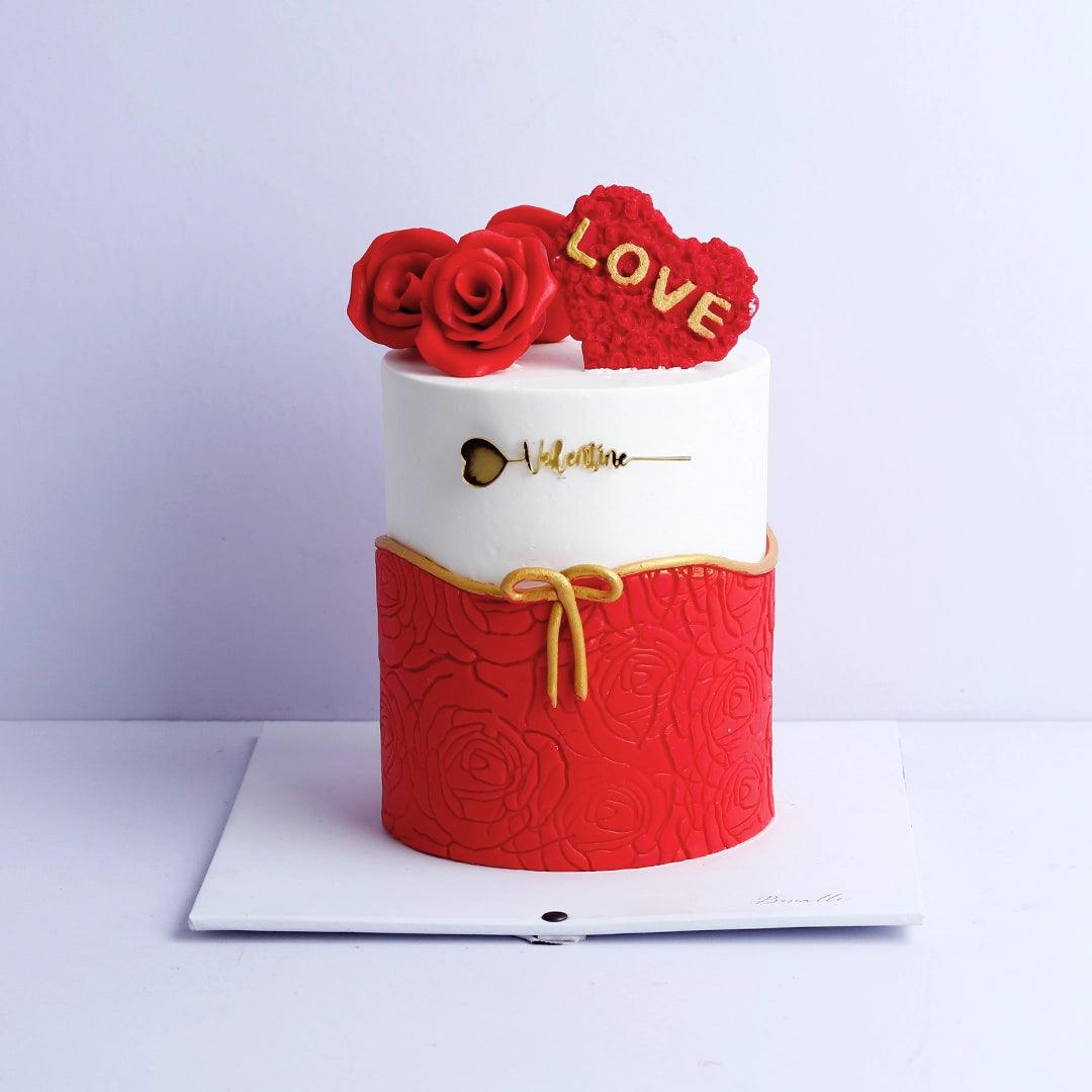 Love of my Life Valentine Cake - Borsalle