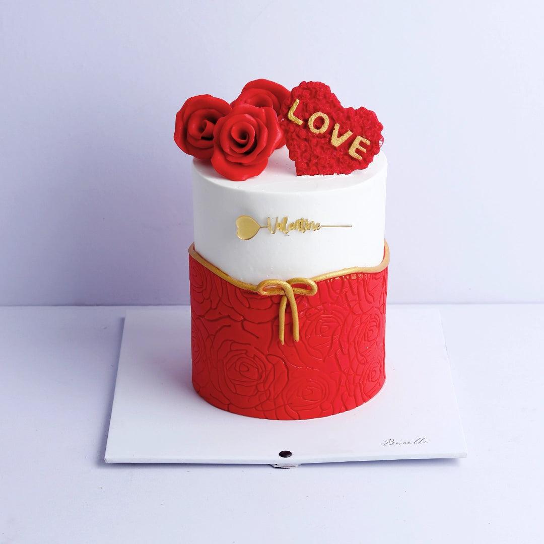 Love of my Life Valentine Cake - Borsalle