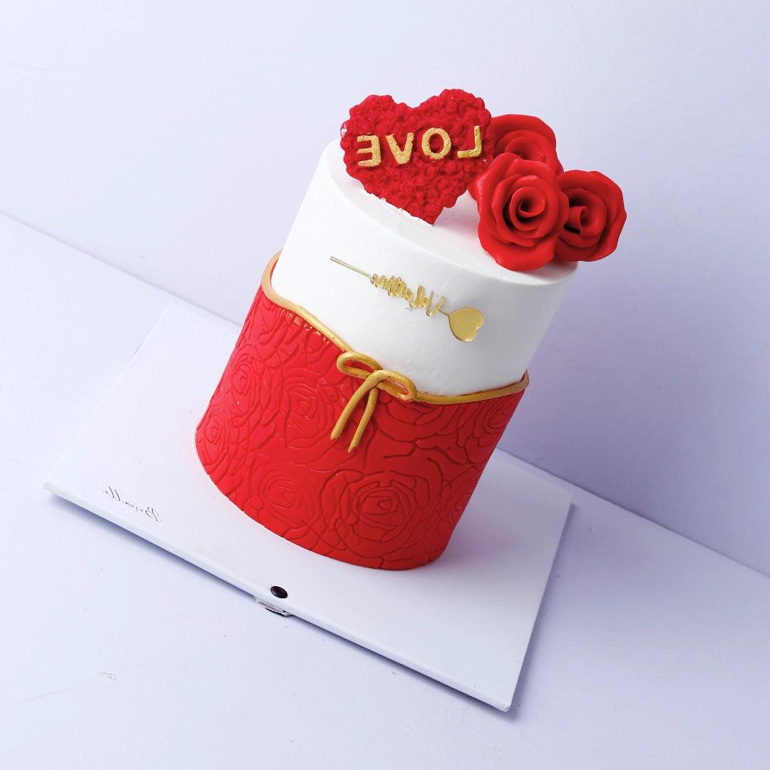 Love of my Life Valentine Cake - Borsalle