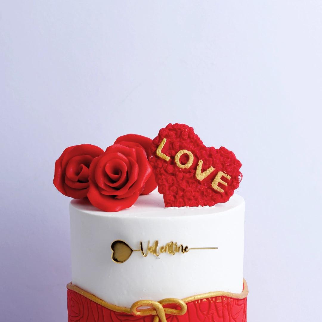 Love of my Life Valentine Cake - Borsalle