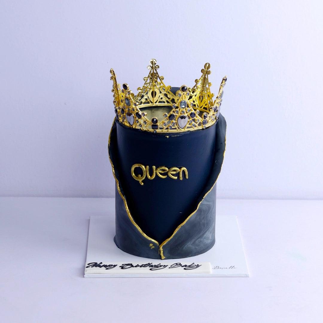 Majestic Queen Crown Cake - Borsalle