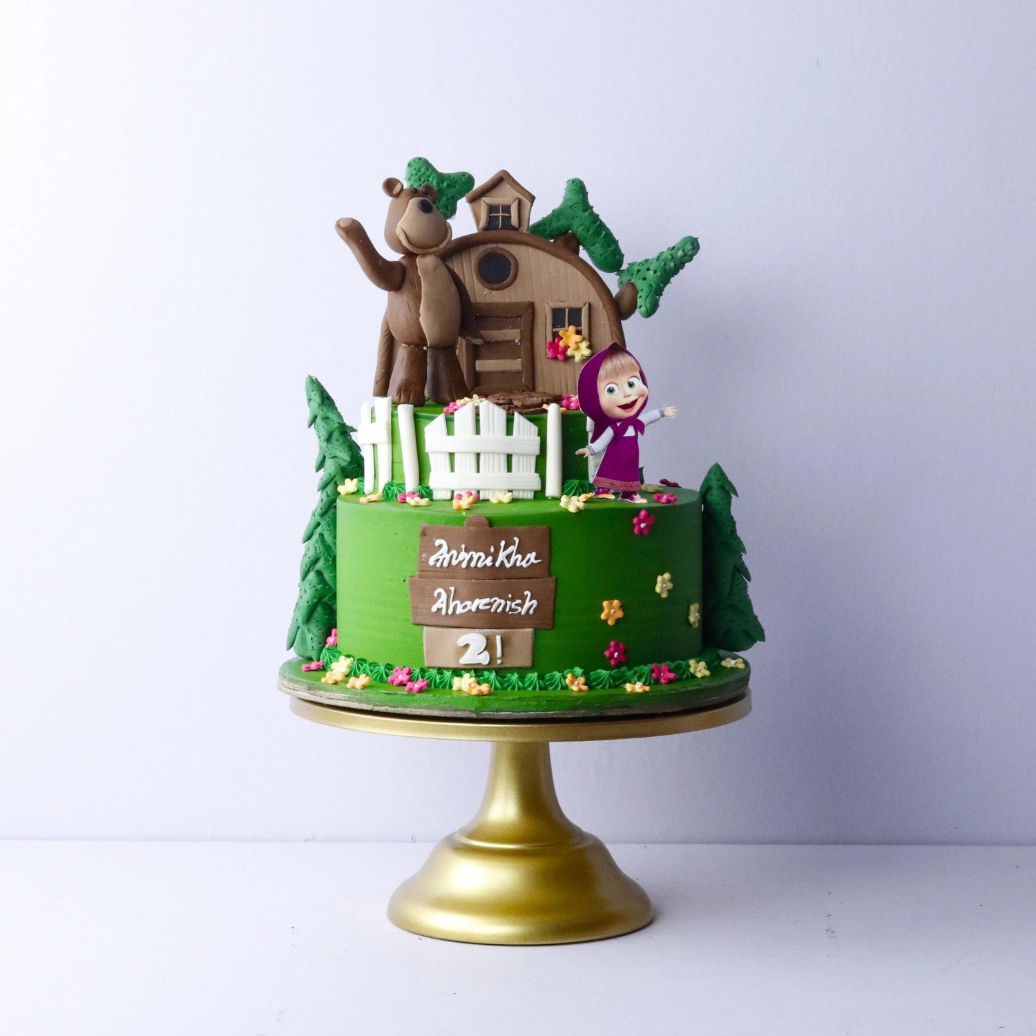 Masha and the Bear Cake - Borsalle