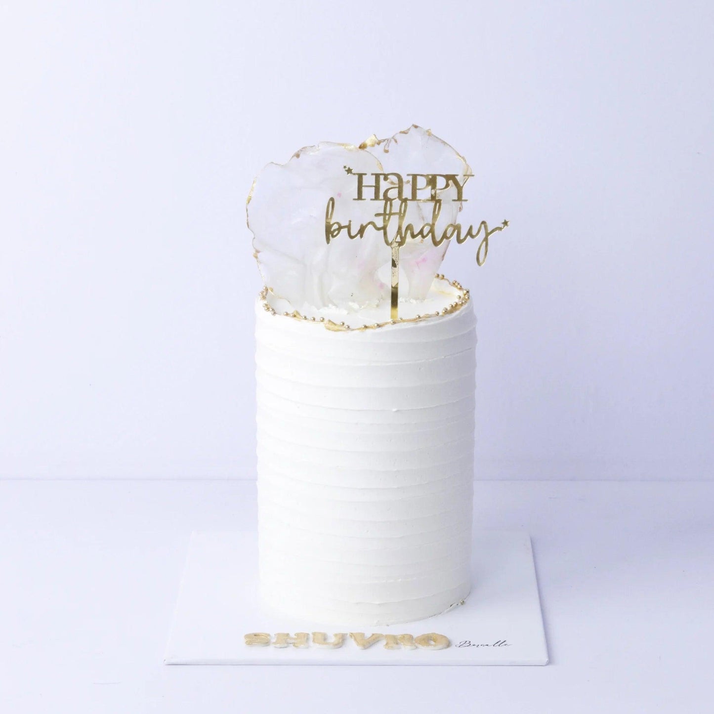 Minimal Birthday Cake - Borsalle