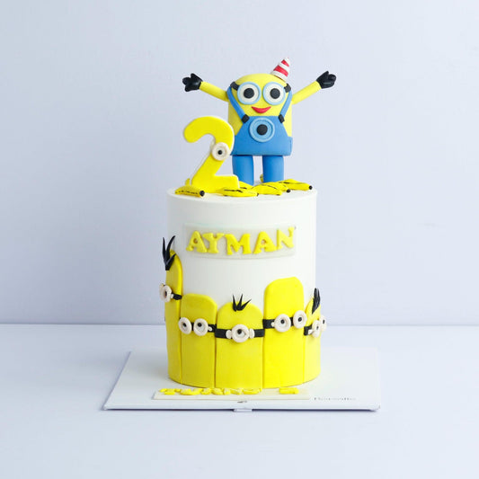 Minions Theme Cake - Borsalle