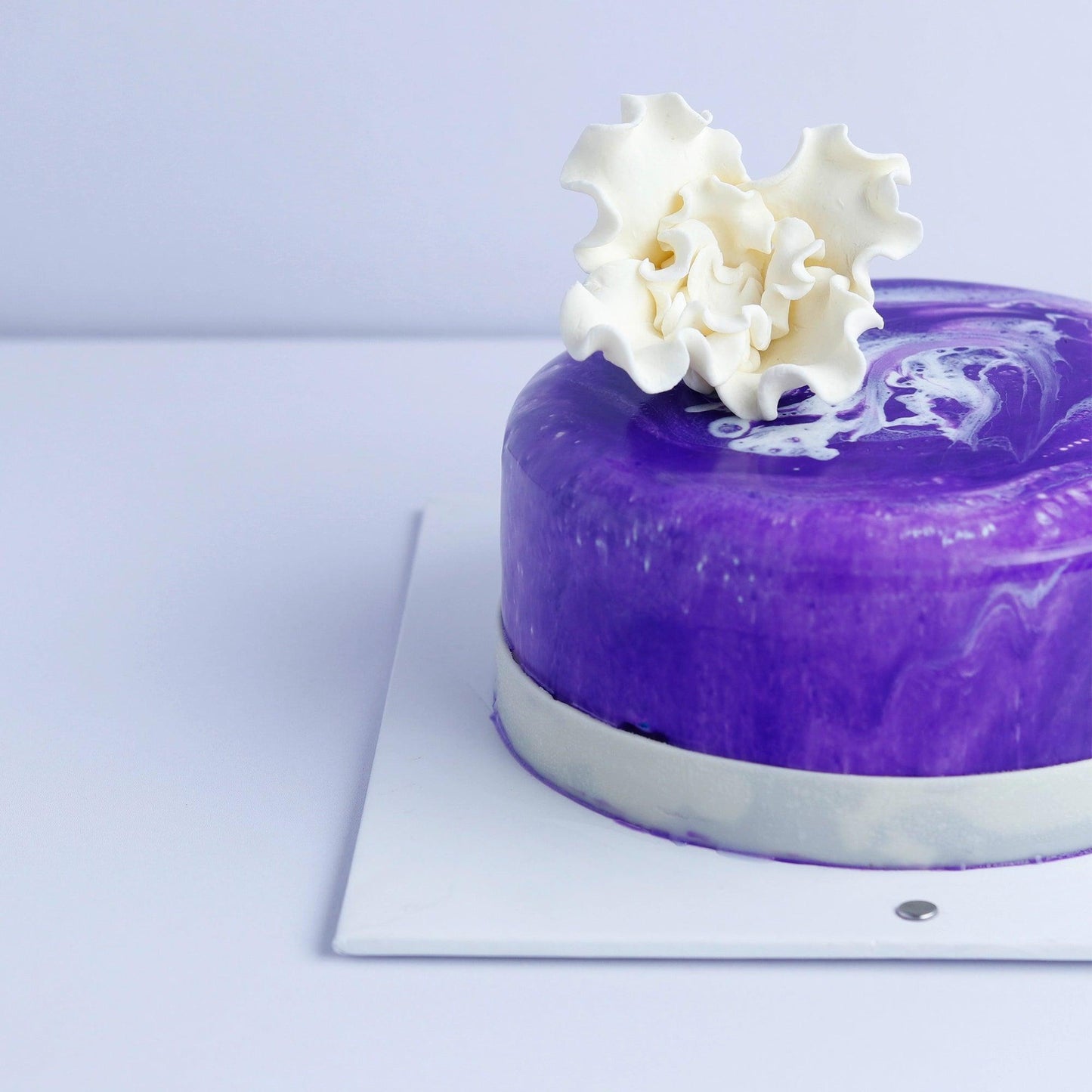 Miror Glaze (Purple) Cake - Borsalle