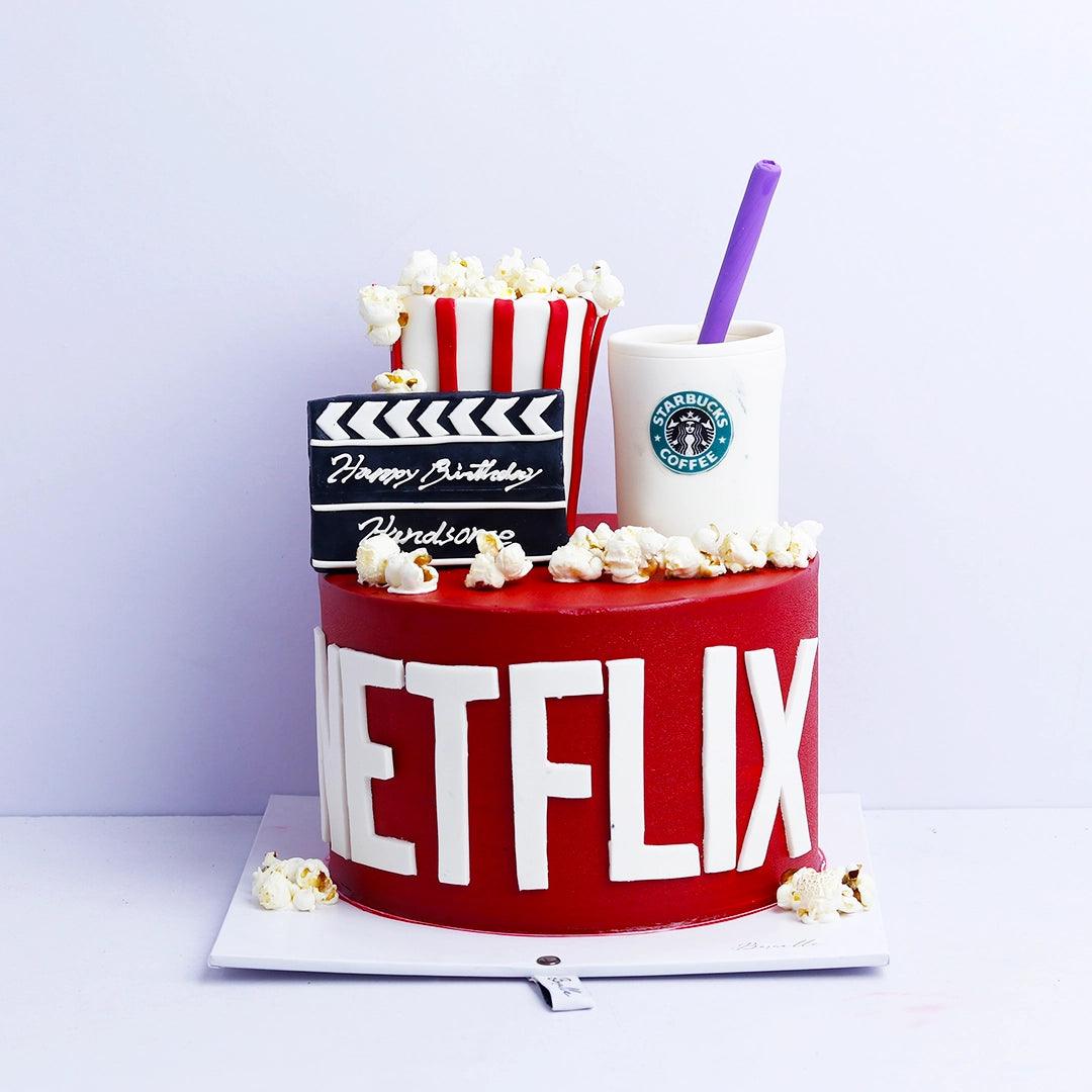 Netflix and Chill cake - Borsalle