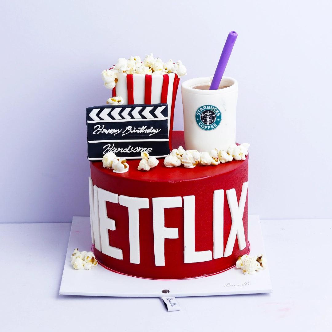 Netflix and Chill cake - Borsalle