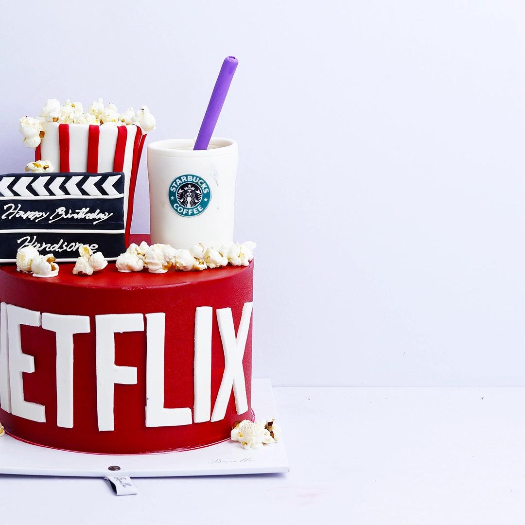 Netflix and Chill cake - Borsalle