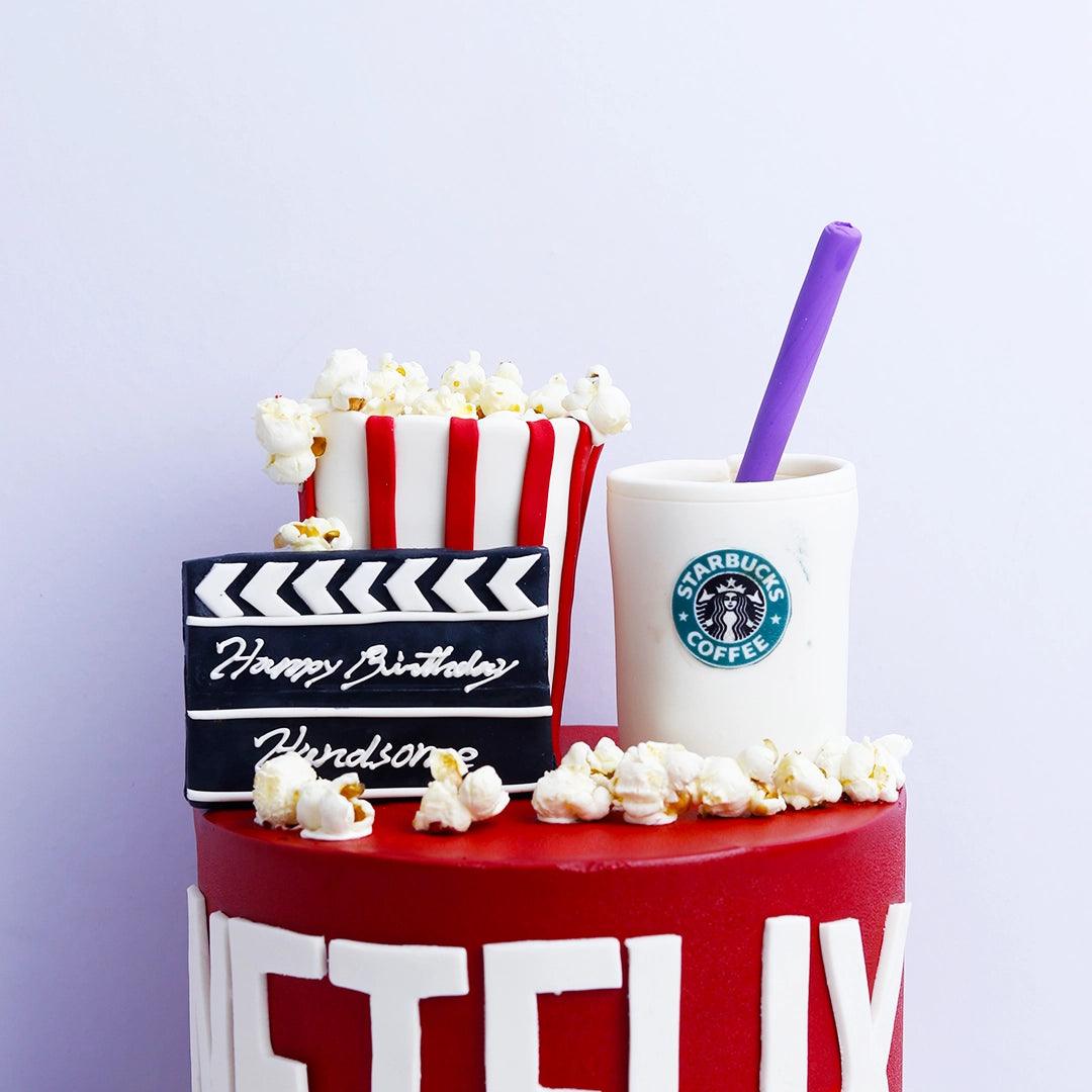 Netflix and Chill cake - Borsalle