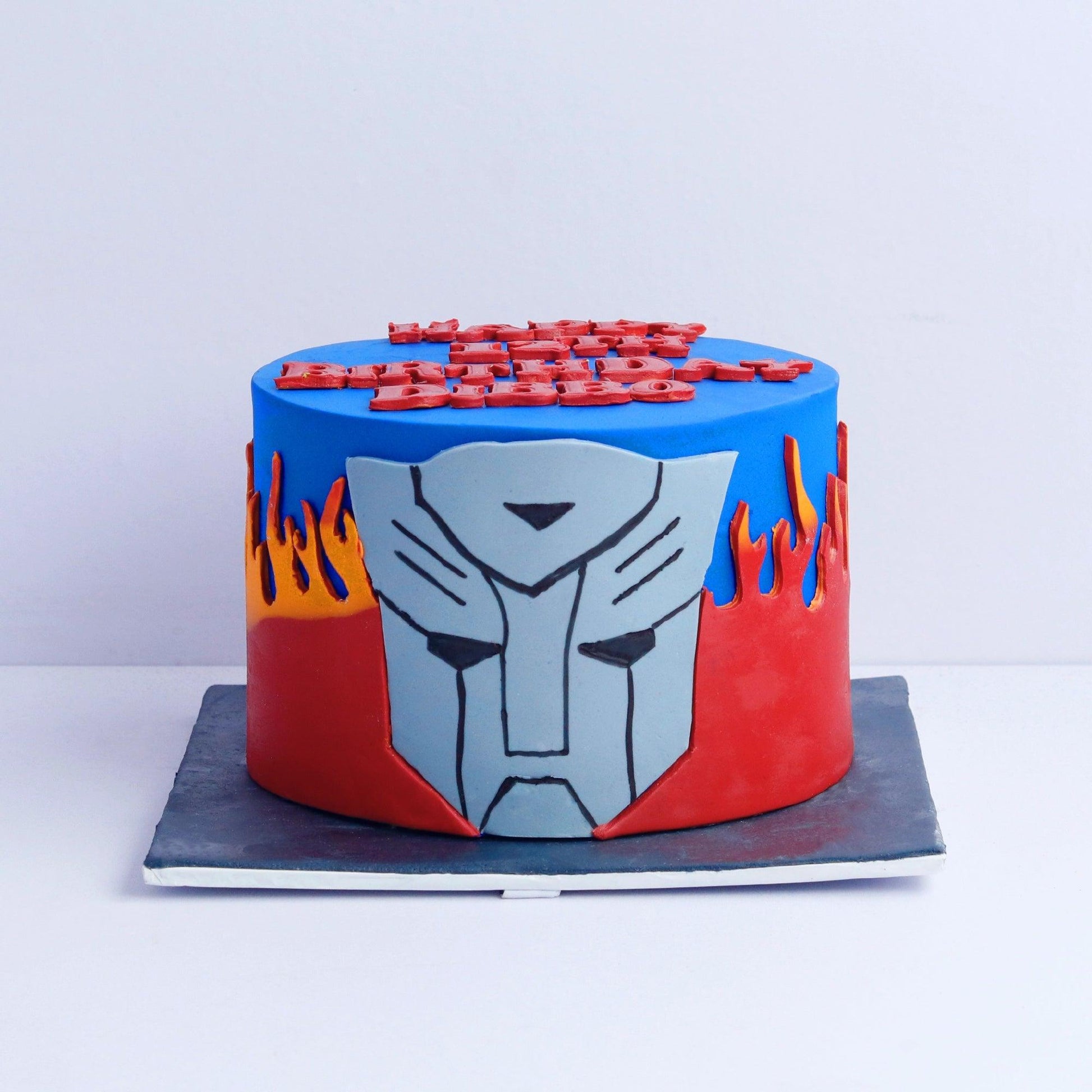 Transformer Theme Cake - Borsalle