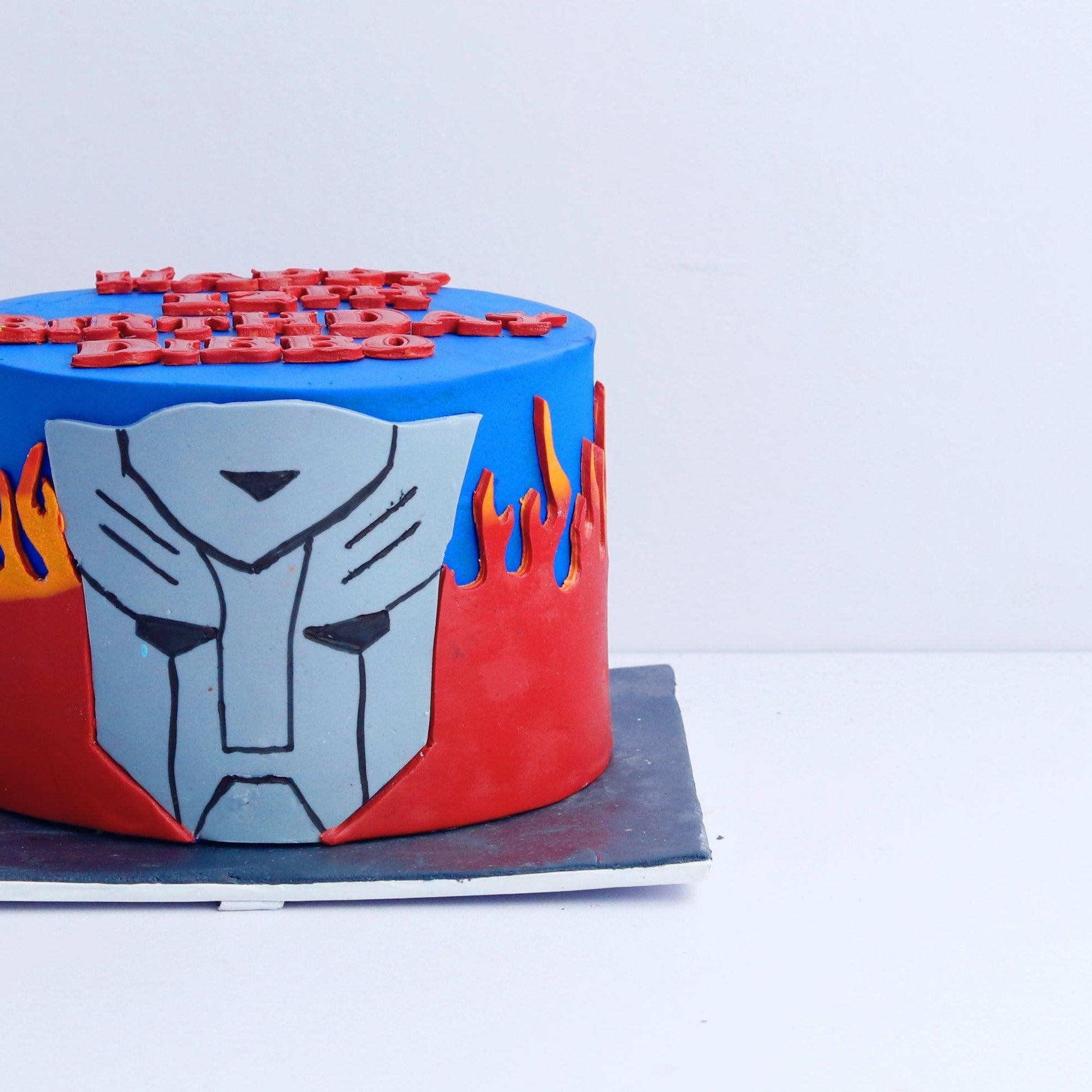 Transformer Theme Cake - Borsalle