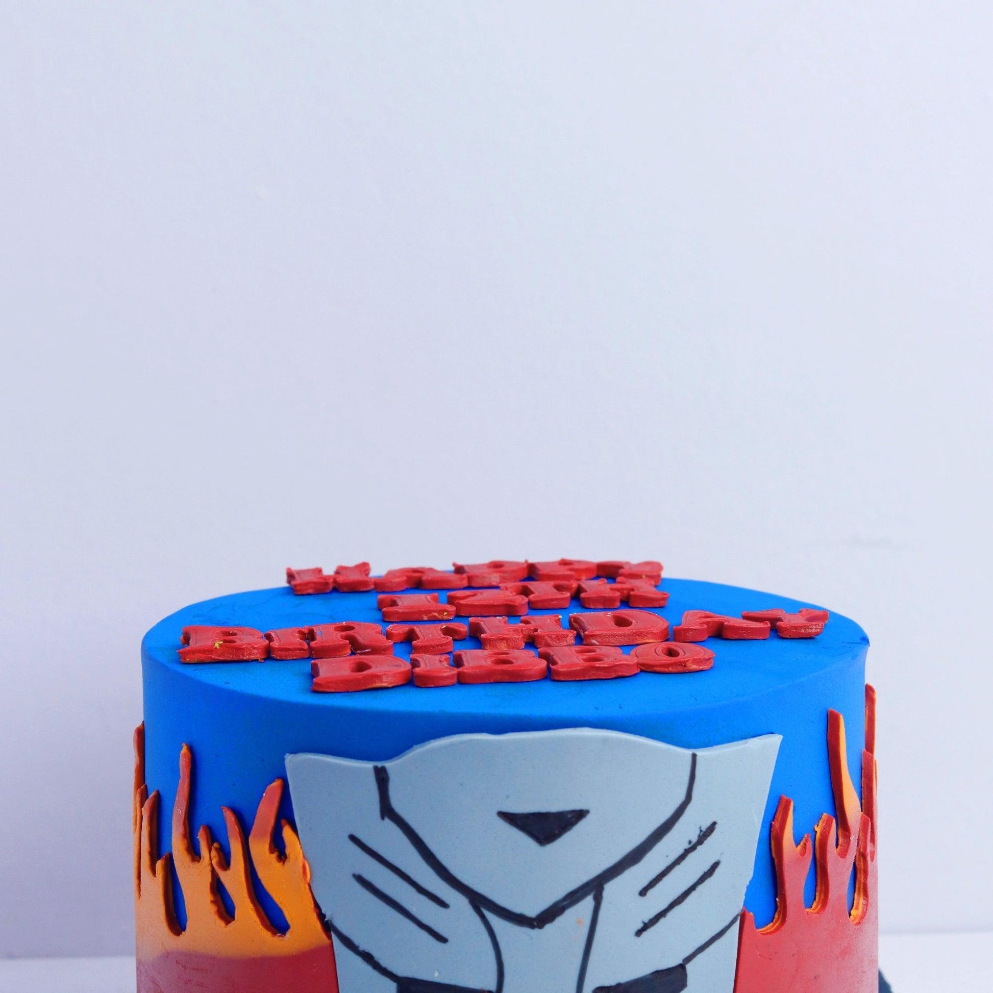 Transformer Theme Cake - Borsalle