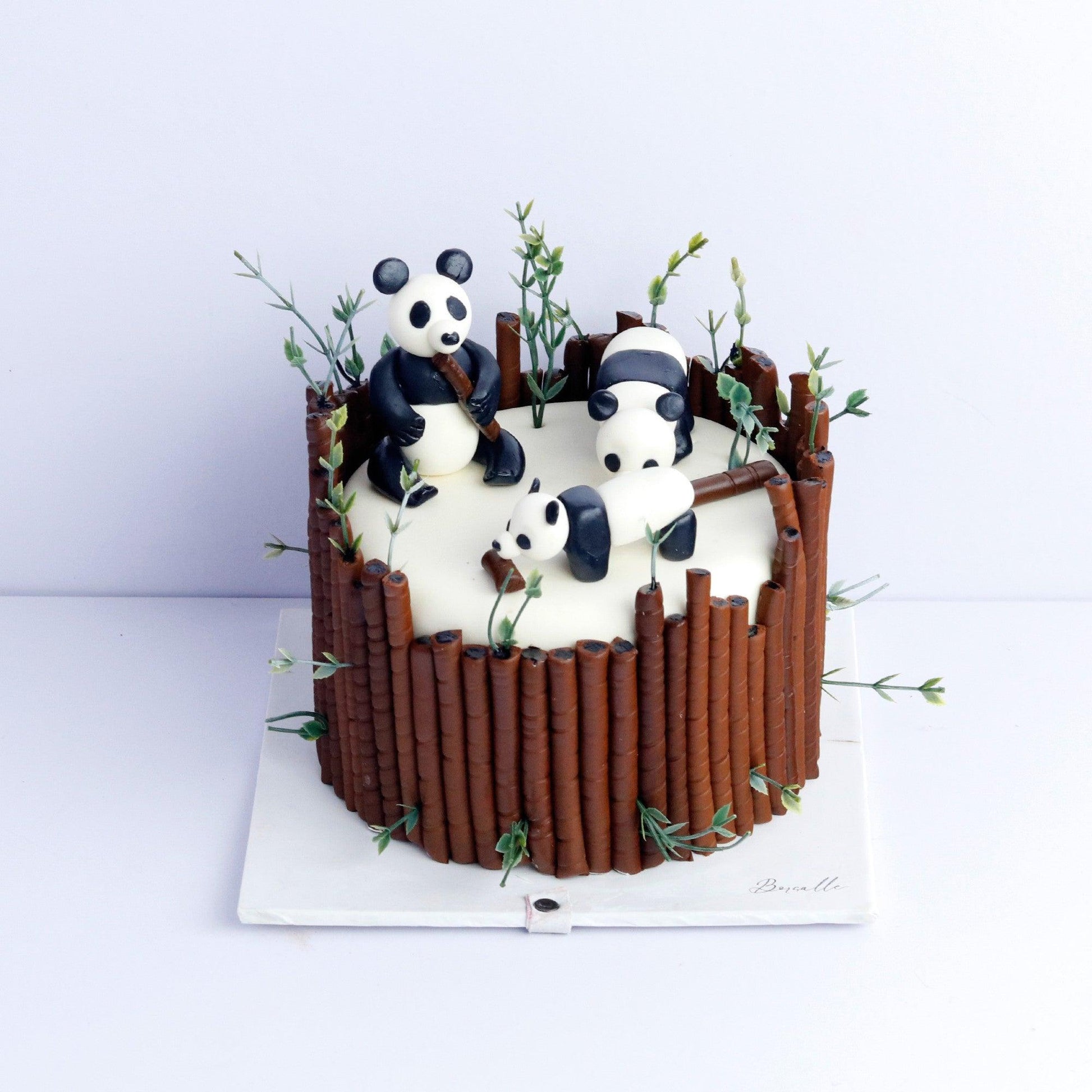 Panda Theme Cake - Borsalle