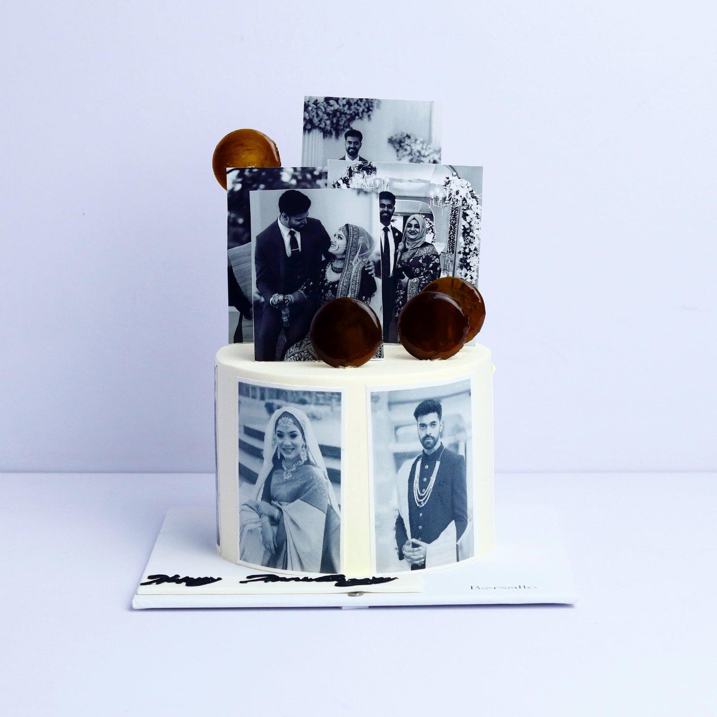 Photographic Anniversary Cake - Borsalle