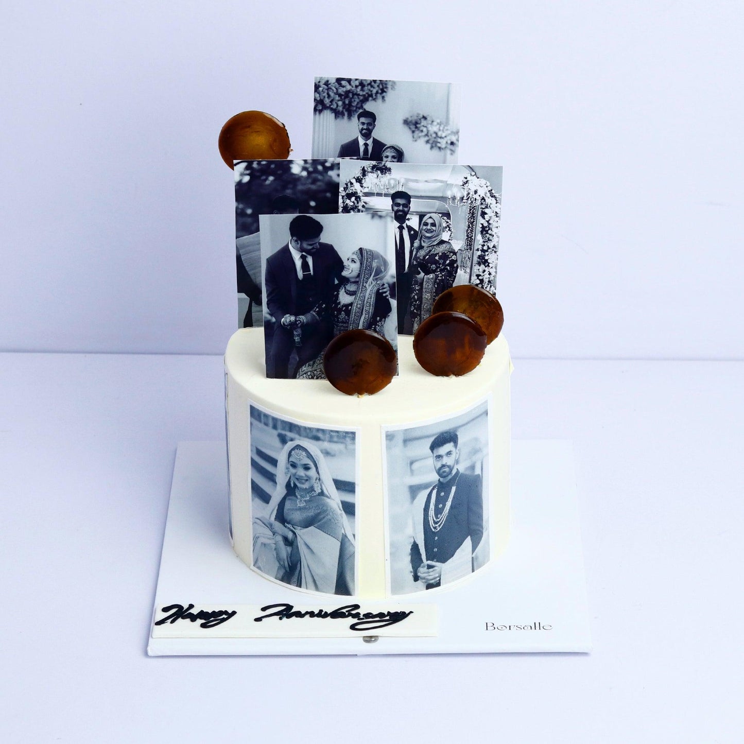 Photographic Anniversary Cake - Borsalle