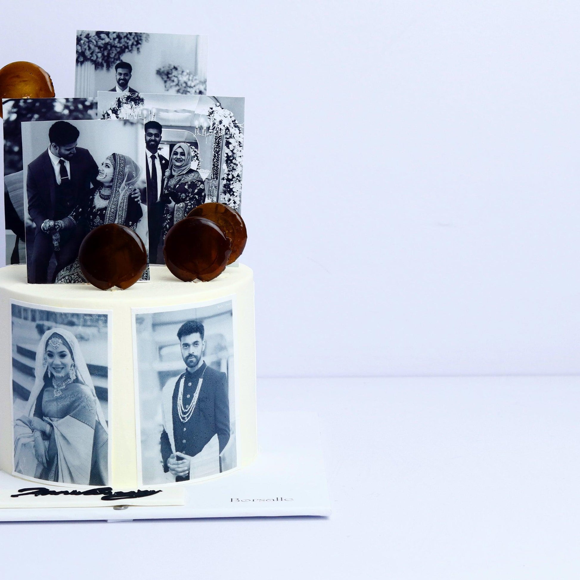 Photographic Anniversary Cake - Borsalle