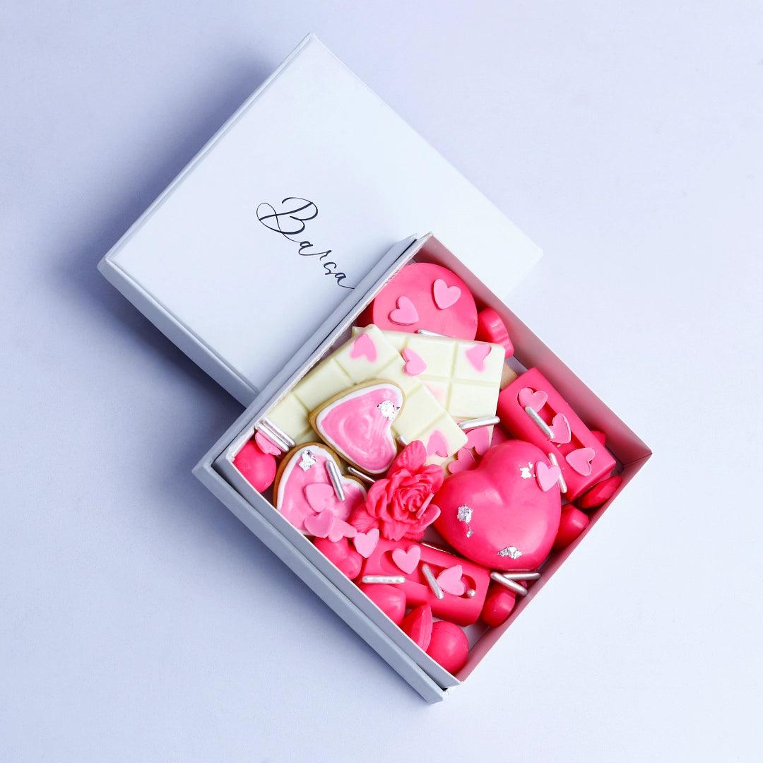 Pink Valentines Chocolate Box - Borsalle