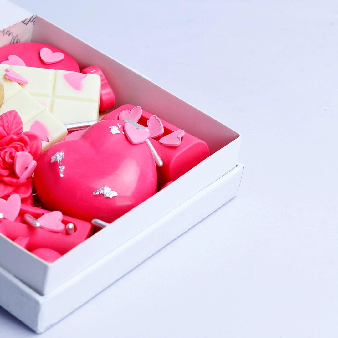 Pink Valentines Chocolate Box - Borsalle