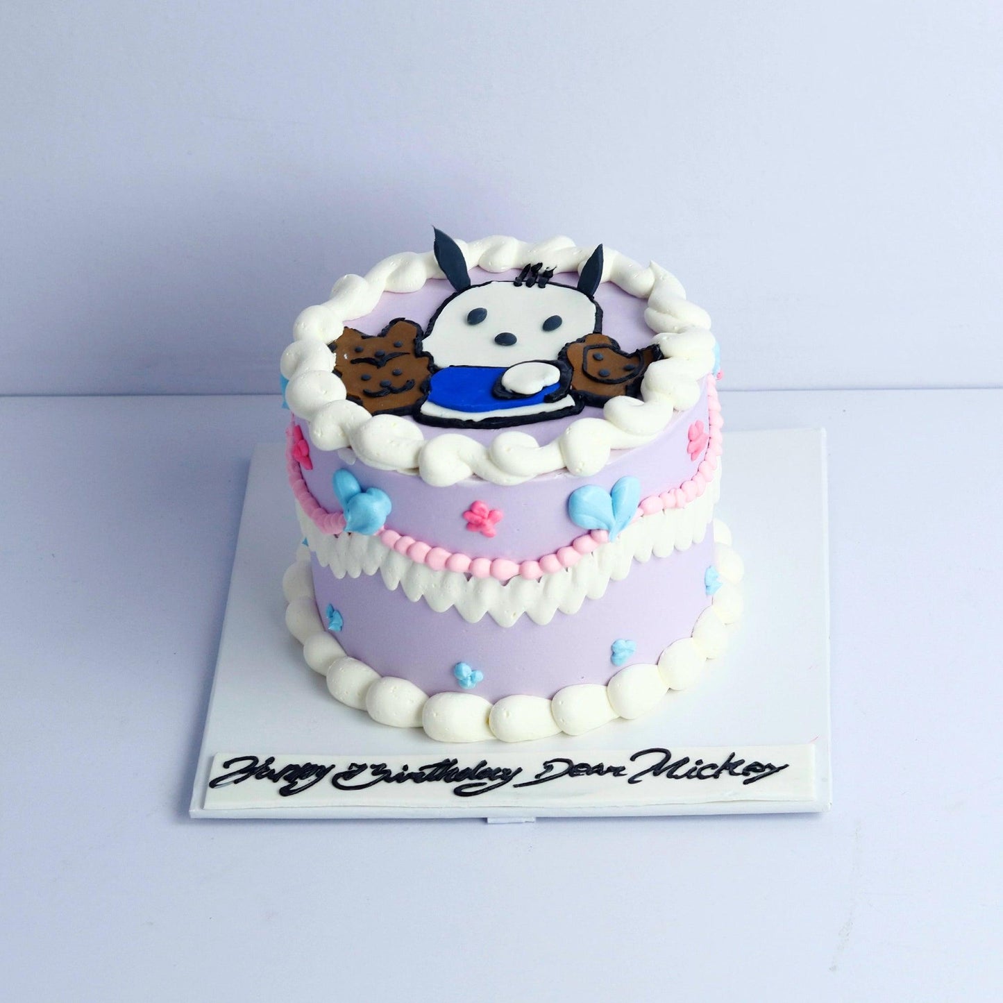 Pochacco Hand-painted Cake - Borsalle