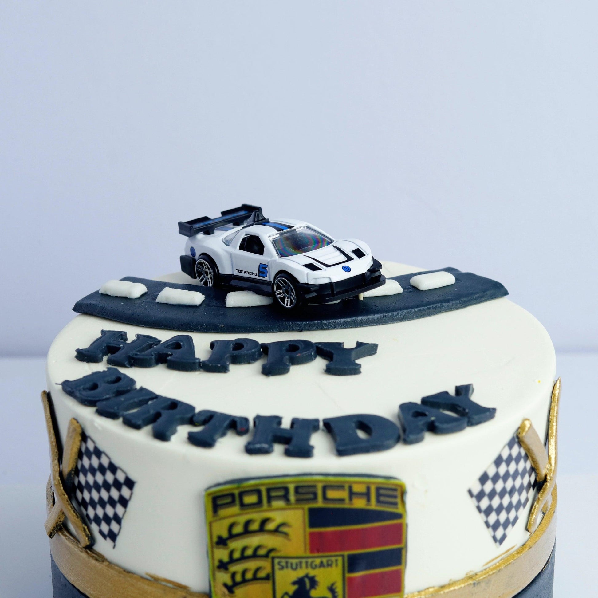 Porsche Power Car Cake - Borsalle