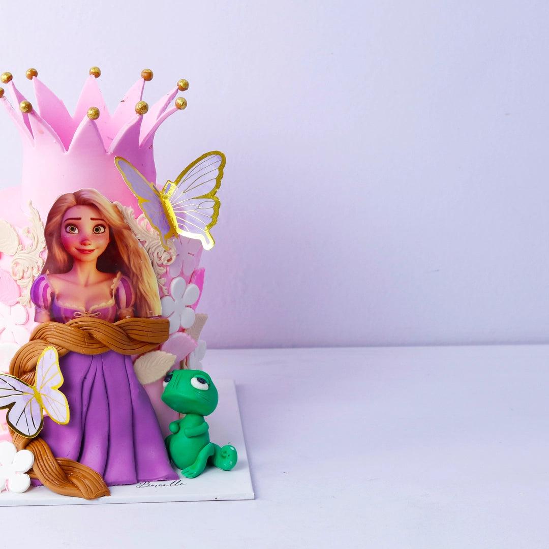 Princess Rapunzel Birthday Cake - Borsalle