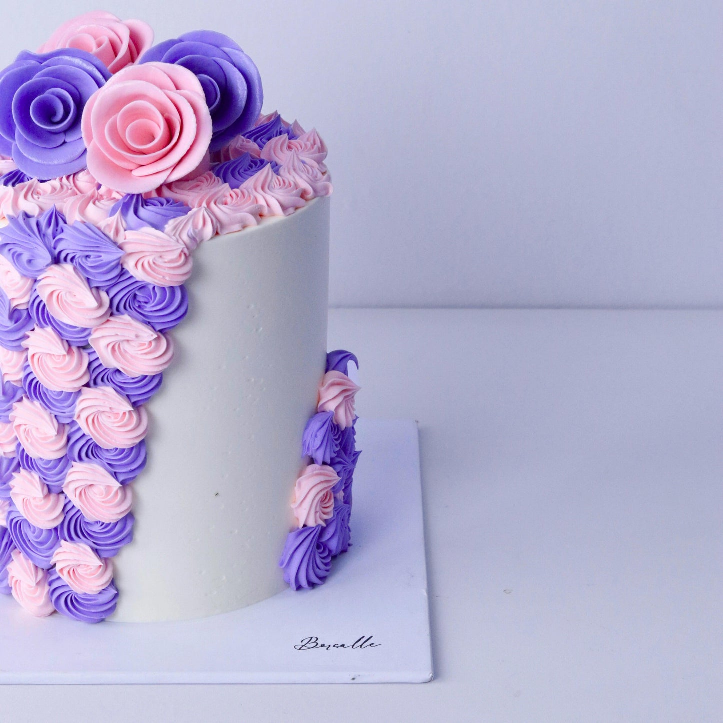 Purple Bithday Cake - Borsalle