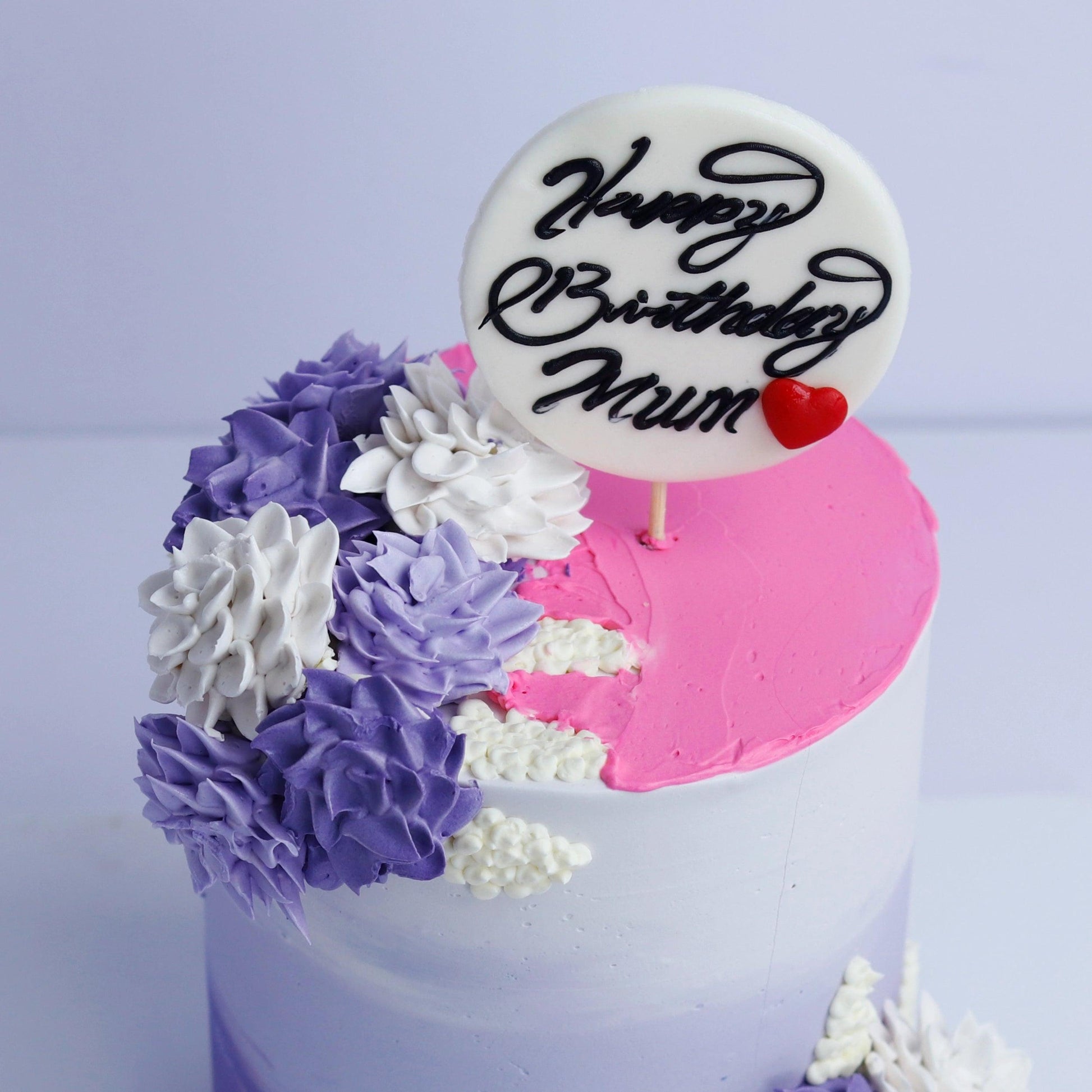 Purple Ombre Cake - Borsalle