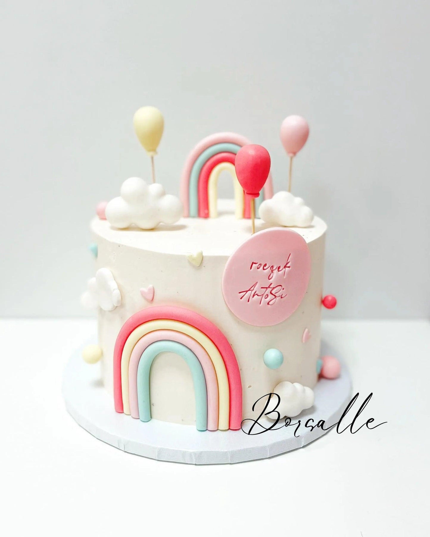 Rainbow Kids Cake - Borsalle