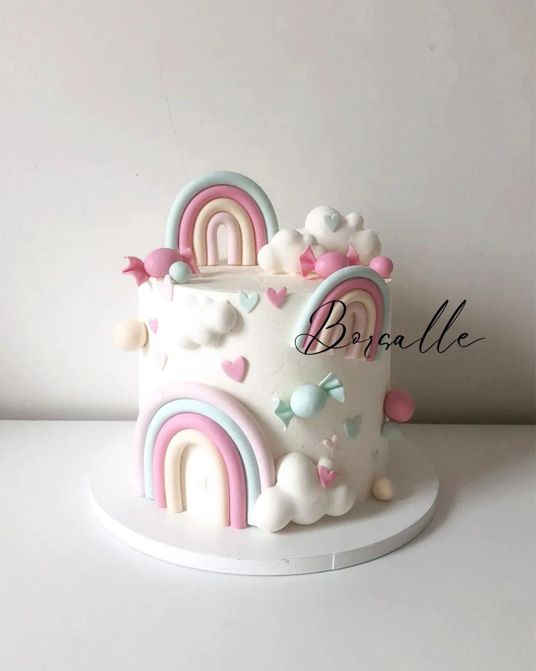 Rainbow Kids Cake - Borsalle